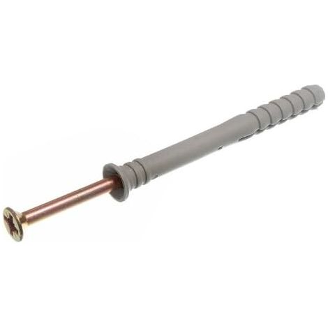 One Stop DIY Lot de 10 marteaux en nylon avec fixations et vis M8 x 80 mm