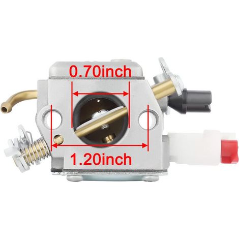 Carburateur pour tronçonneuse HUSQVARNA 340 340E 340EPA 345E 345EPA (1/5)