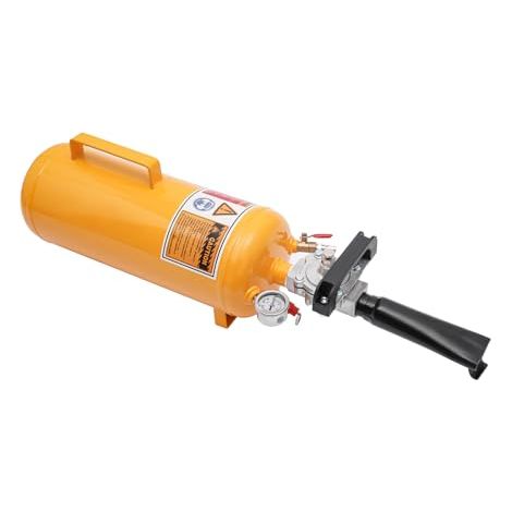 Gonfleur de Pneus 8L 87-116 PSI - Booster Gonflage pour Voiture et Camion Canon 0,8 Mpa Pompe Airbooster Avec Aide au Remplissage jaune (1/5)