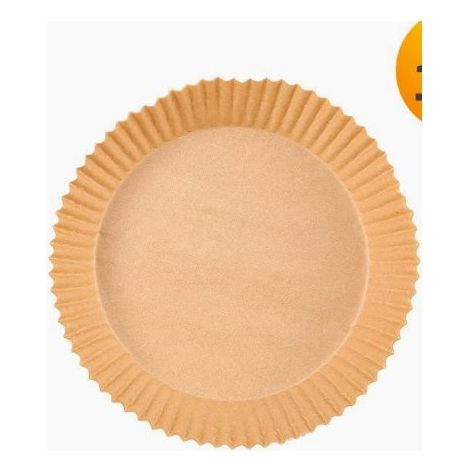 Lot de 100 tapis de cuisson jetables en papier pour friteuses à air chaud, style 1 (1/4)