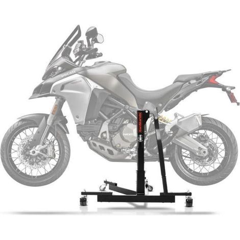 Alzata moto centrale - ConStands Power-Evo - Compatibile con Ducati Multistrada 1260 Enduro - 300 kg - Leggero 17 kg