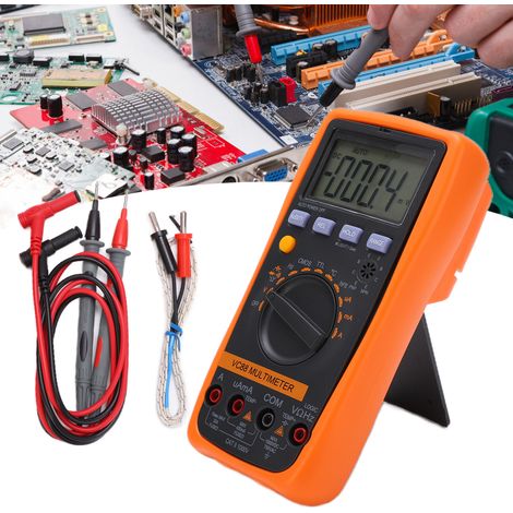 Multimètre numérique VC88 1000 V/20 A pour le test de niveau logique, la réparation de circuits numériques, le développement de circuits intégrés et la sélection automatique de la gamme. (1/5)