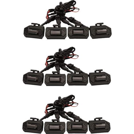 12 luci a LED per la griglia anteriore della Toyota Tacoma Raptor TRD Off-Road Sport Edition 2020-2021, luce bianca.