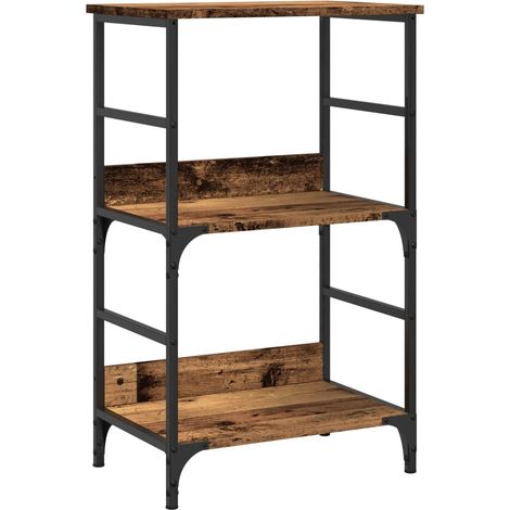 Maison Exclusive - Bücherregal Altholz-Optik 50x33x82 cm Holzwerk