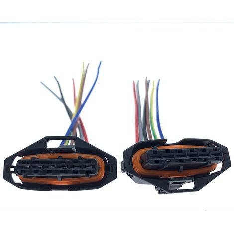 Connecteur automobile étanche pour moteurs diesel Great Wall, JAC, Foton, Bosch Common Rail et prises de pédale d'accélérateur Bosch -- JB1396-6P