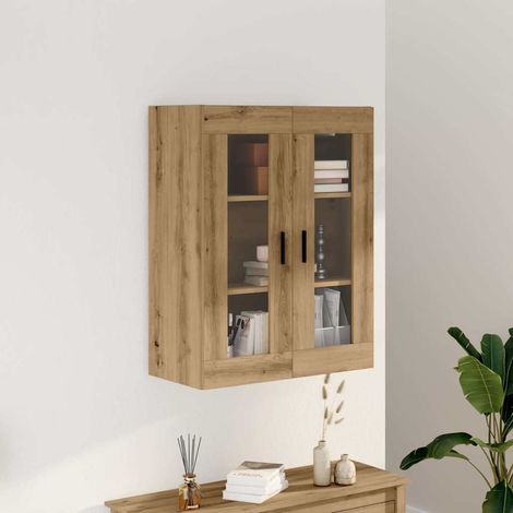 Wandschrank Artisan-Eiche 69,5x34x90 cm