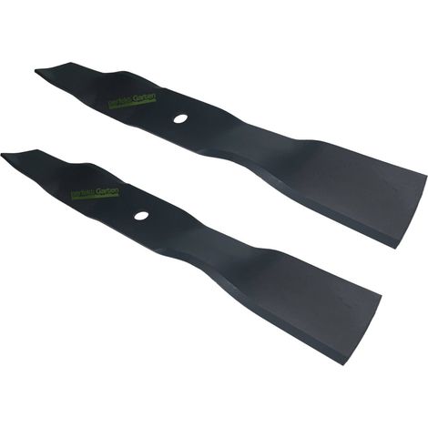 2 X 49,5 CM lame pour tondeuse John Deere Sabo LT 133 150 155 163 166 170 LX 172 176 / M154158 (1/4)