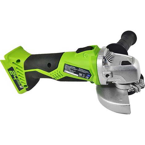 Amoladora a bateria GREENWORKS G24AG 24 V