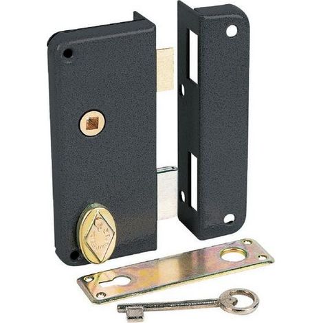 Serratura verticale extra piatta 446 JPM - destra - 446000-02-11