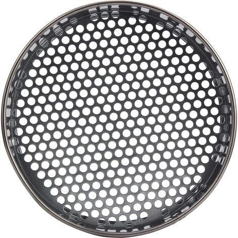 Crible À Sols - Crible À Jardin En Acier Inoxydable - Pour Tamiser La Terre Et Le Compost - Trou Rond De 6 mm 7 mm 12 mm - Diamètre 20 cm Hauteur 5 cm - 1 Pièce (1/5)