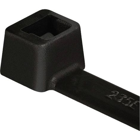 HellermannTyton 111-02217 T50I-PA11-BK (100) Serre-câble 300 mm 4.60 mm noir 100 pc(s) R942002