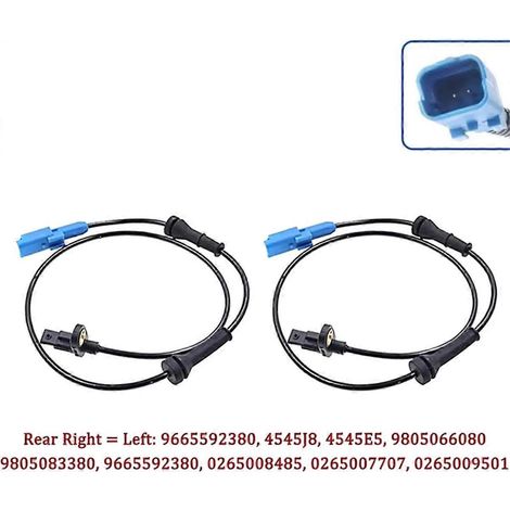 ABS-Drehzahlsensor vorne/hinten für C-Elysee C3 DS3-- (1/5)