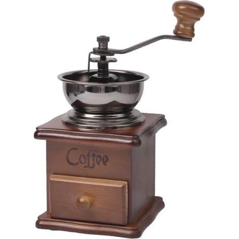 Moulin à café manuel avec mouture réglable pour expresso, cafetière à piston et café filtre, idéal pour la maison, le bureau et les voyages.-AquaForge (1/4)