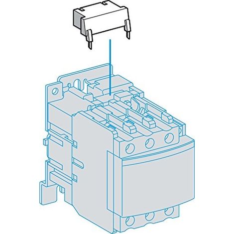 Modulo soppressore TeSys D - circuito RC - 110...240 Vca - LA4DA2U