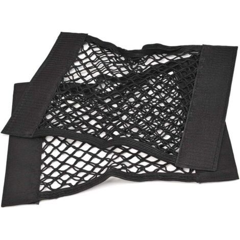 Filet Rangement de Coffre Voiture Sac de Rangement Poche pour Épicerie en Bouteille de Nourriture, 2Pcs 40 25cm Voiture Siège (1/4)