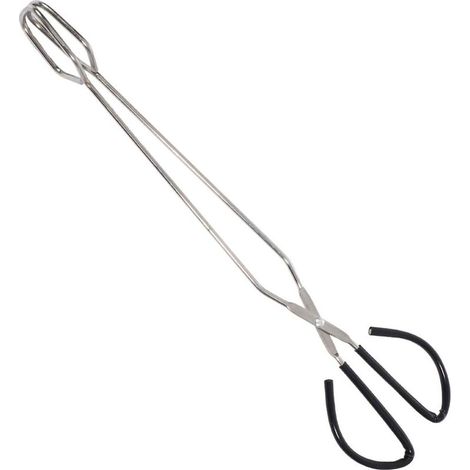 Fire Tongs Charcoal Tong Acier inoxydable BBQ BBQ Charcoal Tong Charcoal Grill Rake Chasse-grill Poker Pince anti-feu Accessoires de cuisine (1/5)