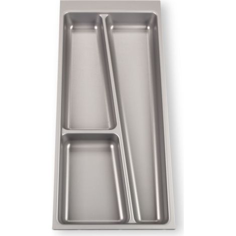 ORGA-BOX II Besteckeinsatz 300 mm silbergrau Besteckkasten für Nobilia-Schubladen bis Mitte 2013 (1/5)