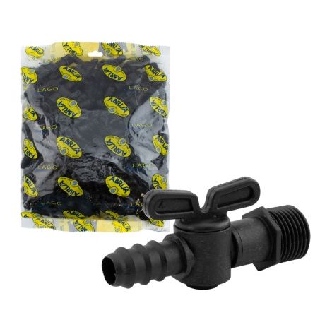Llave total simple rosca macho bolsa 50 uds - 16mm x 1/2", ABRISA. (1/5)