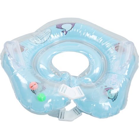 Anneau de bain bébé dauphin, flotteur sécurisé ajustable pour nouveau-nés et nourrissons. (1/5)