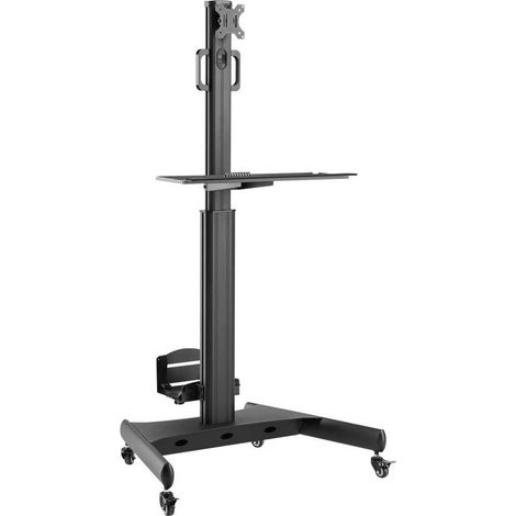 Napofix SW9100B Medienschrank und Ständer Schwarz Flachbildschirm Medienwagen (1/5)