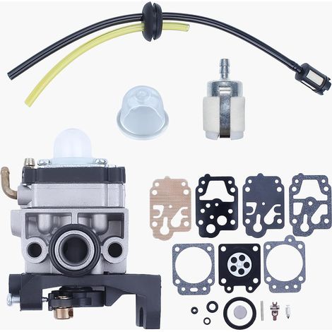Carburetor Brushcutter for Honda GX35 GX25 GX 35 HHT35 HHT35S FG110 Replace OEM 16100-Z0Z-034 with Oil Hose Seal Fuel Filter Oil Bubble Trimmer Trimmer (1/5)