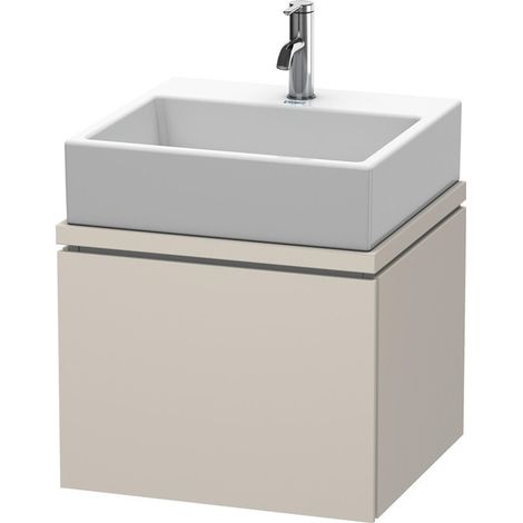 Mobile lavabo L-CUBE 520x477x400mm tortora