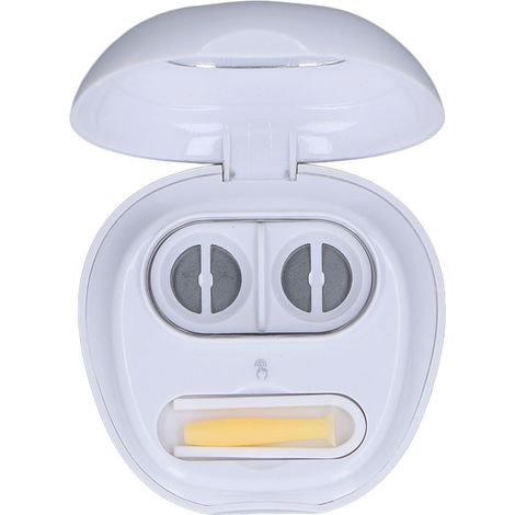 Nettoyeur de lentilles de contact par ultrasons, étanche IPX7, pour la maison et le bureau. (1/5)