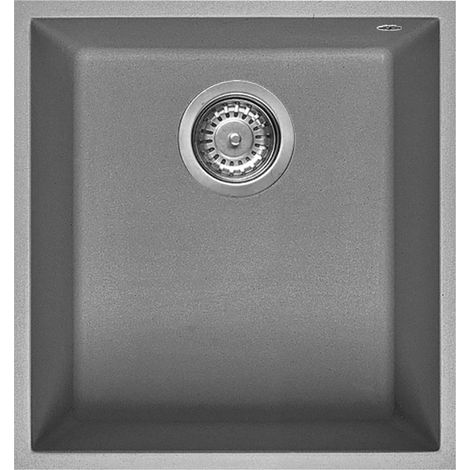 Lavello 40x34 cm sottotop 1 vasca cemento