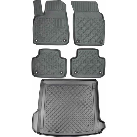 Set di tappetini per auto e tappetino per bagagliaio per Audi Q8 SUV dal 07.2018 (1/5)