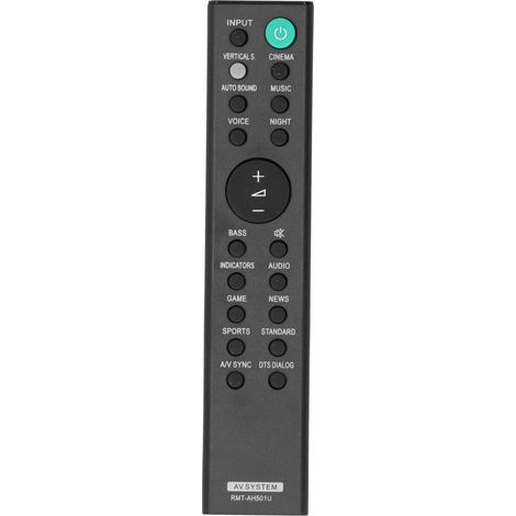 Télécommande de remplacement RMTAH501U pour barre de son Sony HTX8500 (1/5)