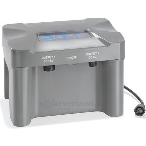 Akkubox 12V/7Ah für Solar-Teichpumpen, esotec 101816