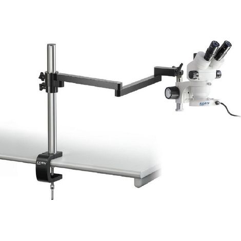 Kern - Kit Microscope stéréo prédéfini binoculaire (OZM 546) avec bras articulé 0,7× – 4,5× - OZM952