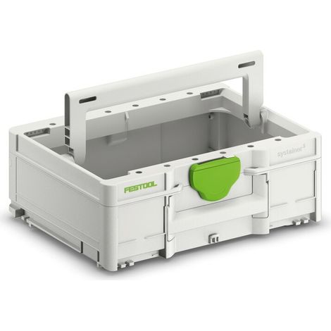 Festool – Boite de rangement pour outils Systainer³ SYS3 TB M 137 – Dimensions 396x296x137mm – Charge max 20kg – 204865