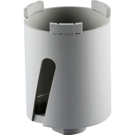 Klingspor DD 600 U Bohrkronen, 68 x 3,5 x 70 mm 3 Segmente 24 x 3,5 x 7 mm, Standardverzahnung Gewinde M 16 (1/4)