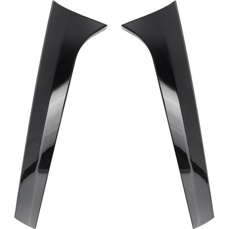 Rivestimento adesivo nero lucido per spoiler posteriore laterale sul tetto per Mercedes-Benz Classe ML GLE W166 (2012-2018)