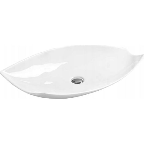 Mexen Delia lavabo da appoggio 74 x 38 cm, bianco - 21857400 (1/2)