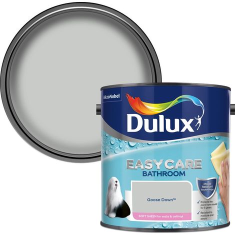 Dulux Easycare Bathroom Soft Sheen Paint - 2.5 Litre (1/3)