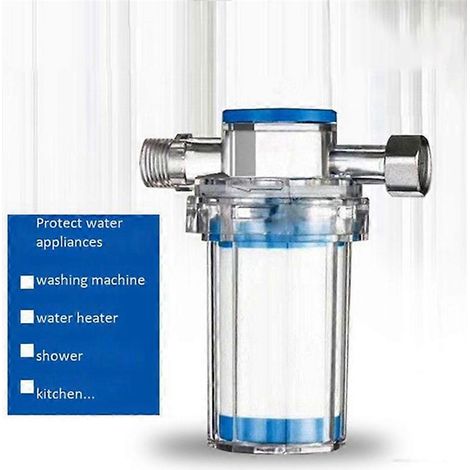 Chauffe-eau pour lave-linge, filtre à eau de douche, filtre purificateur d'eau pour robinet avant (1/5)
