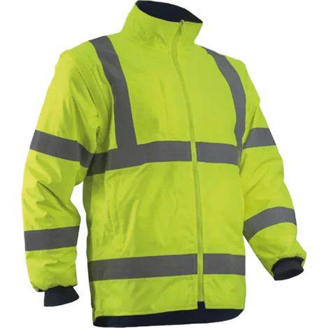 Veste 2/1 hv 100% polyesther - Couleur : Jaune / Marine - Taille : XXXL - COVERGUARD (1/2)