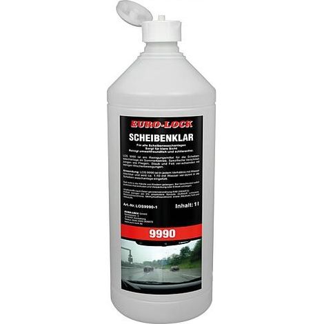 Concentré de lave-glace - été EURO-LOCK LOS 9990, bouteille 1l