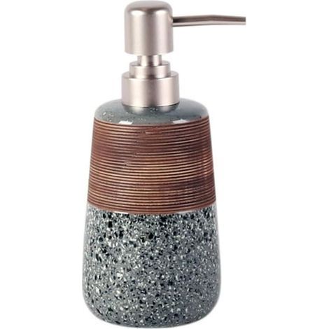 Distributeur de savon, design brossé de style nordique, distributeur de savon liquide, distributeur de savon pour les mains de salle de bain, distributeur de lotion en mousse sous-bouteille (1/4)