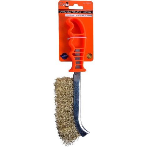 Edelstahlbürste mit ergonomischem Griff 27 cm