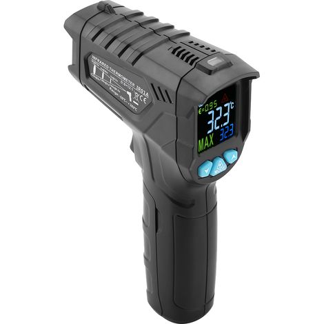 MESTEK IR01A/IR01B/IR01C Berührungsloses digitales Infrarot-Thermometer, hintergrundbeleuchtetes LCD-Display, Ferntemperaturmessung, hohe Genauigkeit, für den privaten und professionellen Einsatz (1/5)
