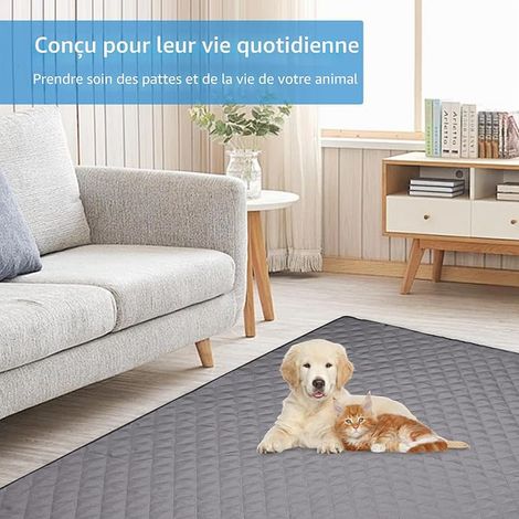 Dog Training Mat Grey 143 x 143 cm (1/4)