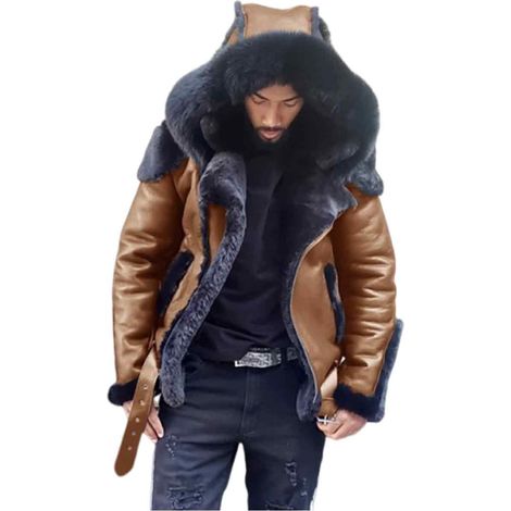 1 veste de moto homme, fermeture éclair, polyester résistant, doublure épaisse, automne-hiver