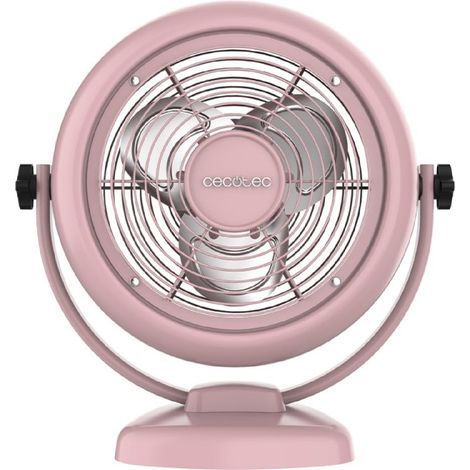 Ventilatori da Tavolo EnergySilence 800 RetroDesk Pink Cecotec (1/5)