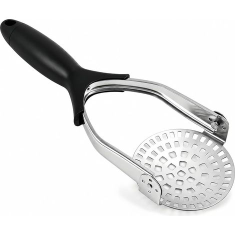 Collapsible Stainless Steel Potato Masher - Professional Utensil with Ergonomic Non-Slip Handle, Ideal for Mashed Potatoes, Baby Food and Fresh Juice, Easy to Clean (1/5)