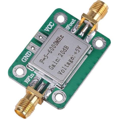 Module d'amplificateur de puissance pour signaux RF-VHF-UHF à large bande, gain 20 dB, 5-6000 MHz (1/4)