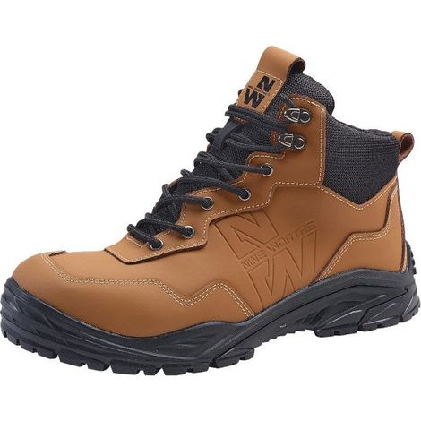 FUJI CHAUSSURES MONTANTES DE SÉCURITÉ 7083 Camel 45 (1/5)