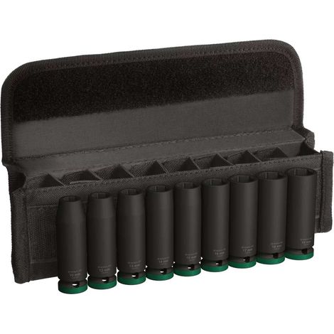 Set di chiavi a bussola Bosch PRO, 1/2", profonde, 9 pz. (1/2)